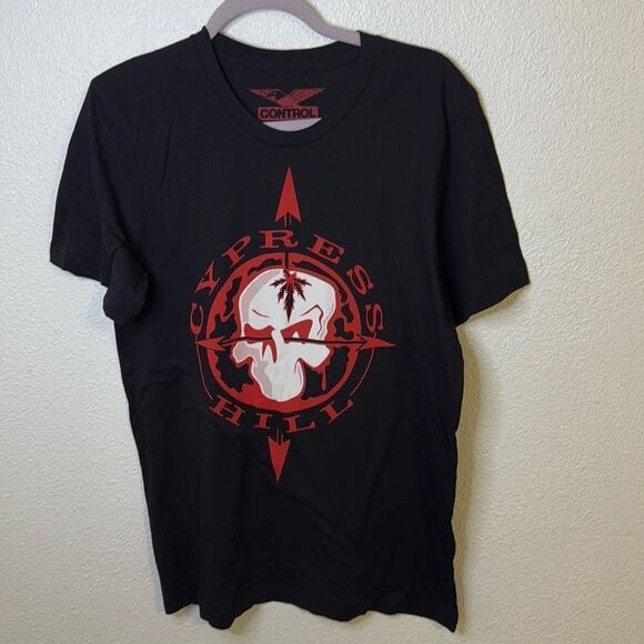 NEW- Cypress Hill- Skull & Compass" T-Shirt men's- Size Small - Picture 3 of 6